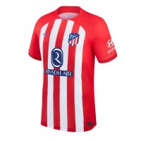 Koszulka piłkarska Atletico Madrid Alvaro Morata #19 Strój Domowy 2023-24 tanio Krótki Rękaw